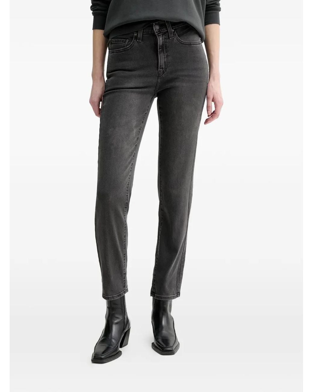 Levi's Black 724 Jeans