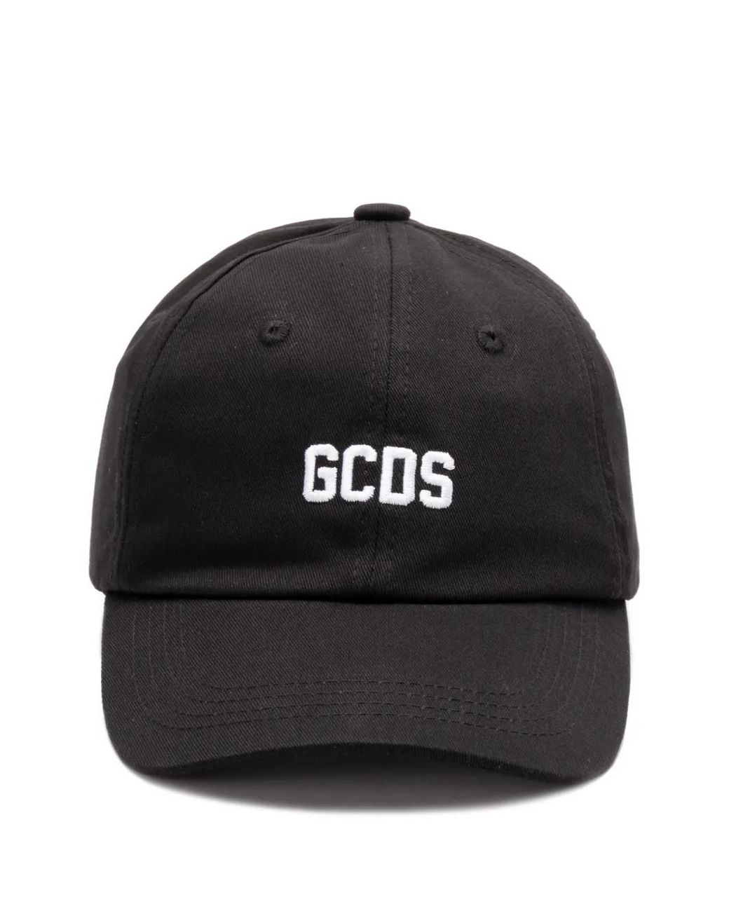Gcds Black Baseballkappe Mit Logo-Stickerei