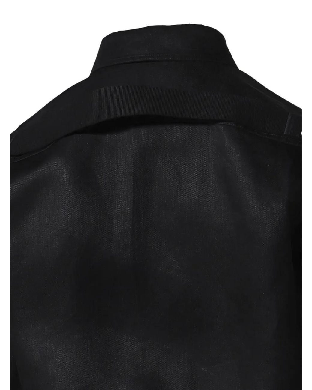 Rick Owens Black Cropped Jacket