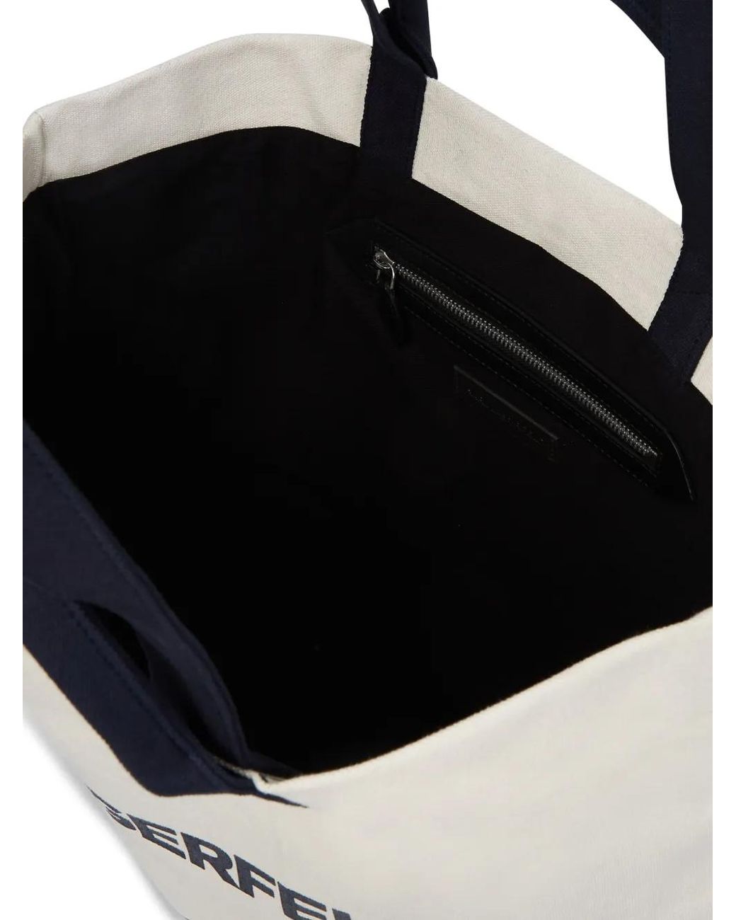 Karl Lagerfeld White Logo-Print Tote Bag for men