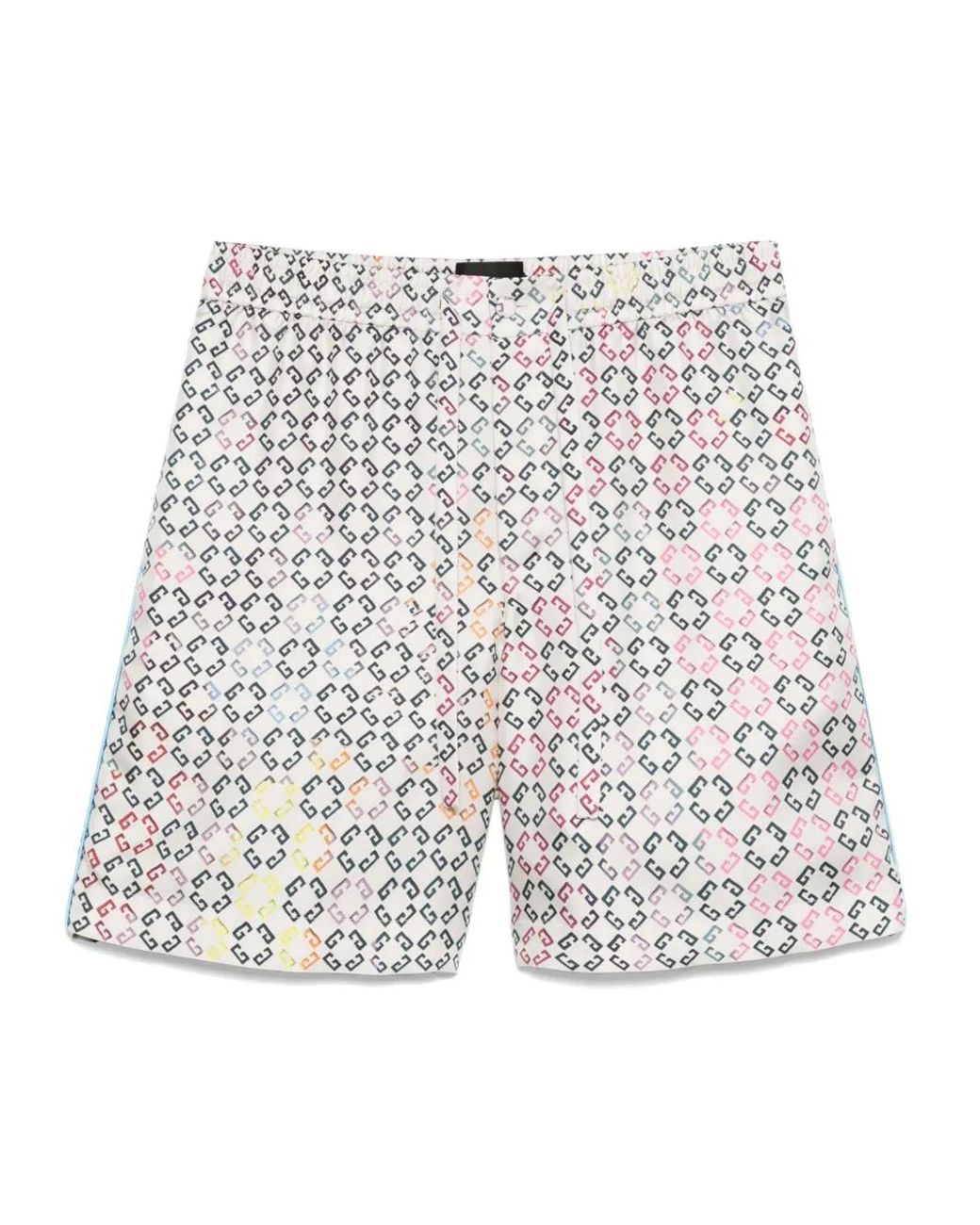 Bermuda Con Logo di Givenchy in White da Uomo