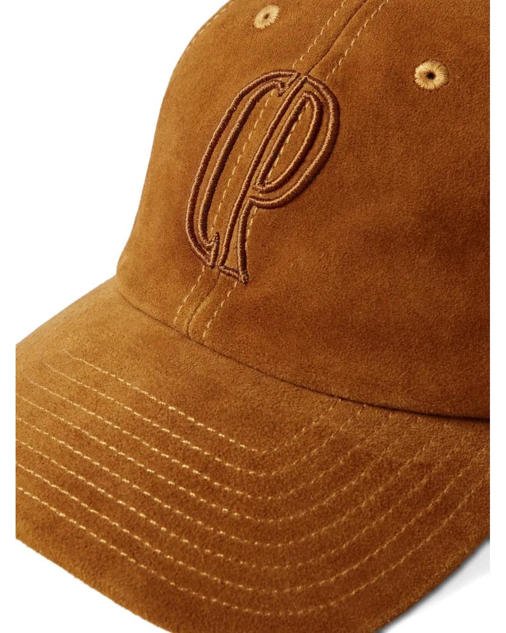 Claudie Pierlot Brown Cp Baseballkappe Mit Monogramm