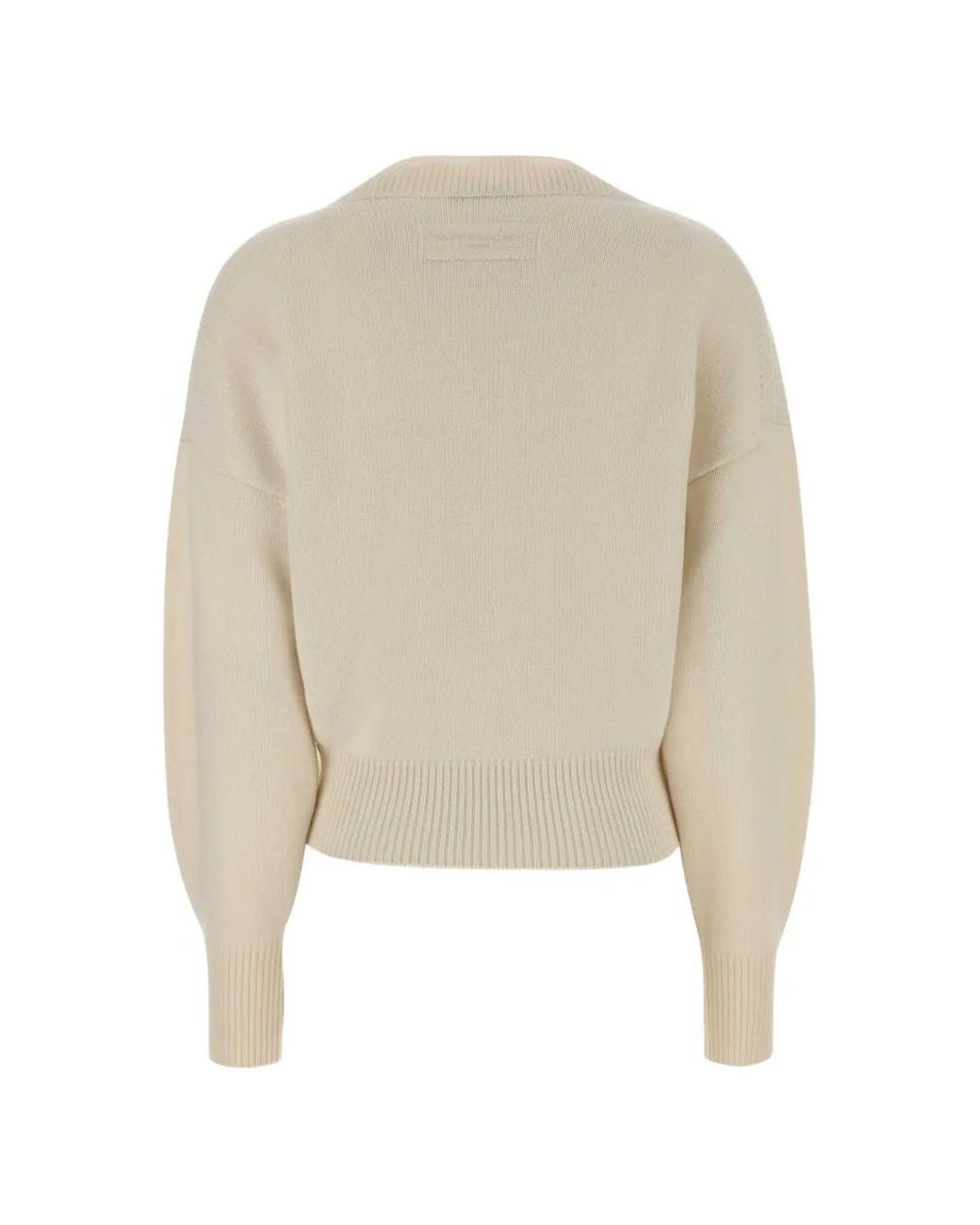 Givenchy Natural Ribbed-Knit Wool Sweater