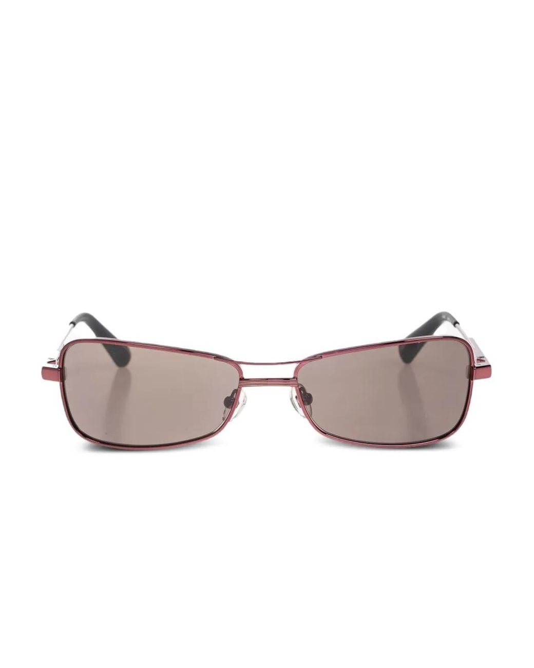 Jacquemus Brown Rectangle-Frame Sunglasses