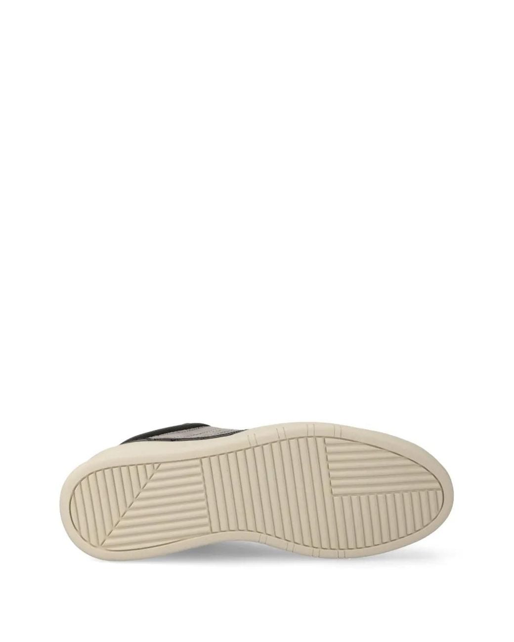 Filling Pieces Black Logo-Embroidered Sneakers for men