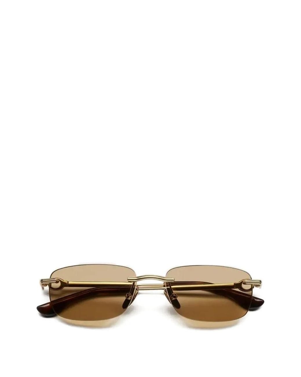 Chimi Natural Cadence Navigator Rimless Rectangle-Frame Sunglasses