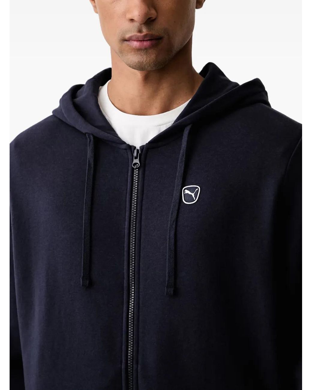 PUMA Black Logo-Print Tracksuit for men