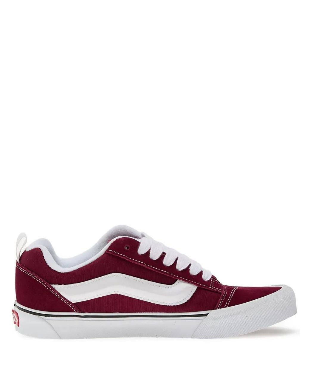 Vans Purple Knu Skool Leather Sneakers