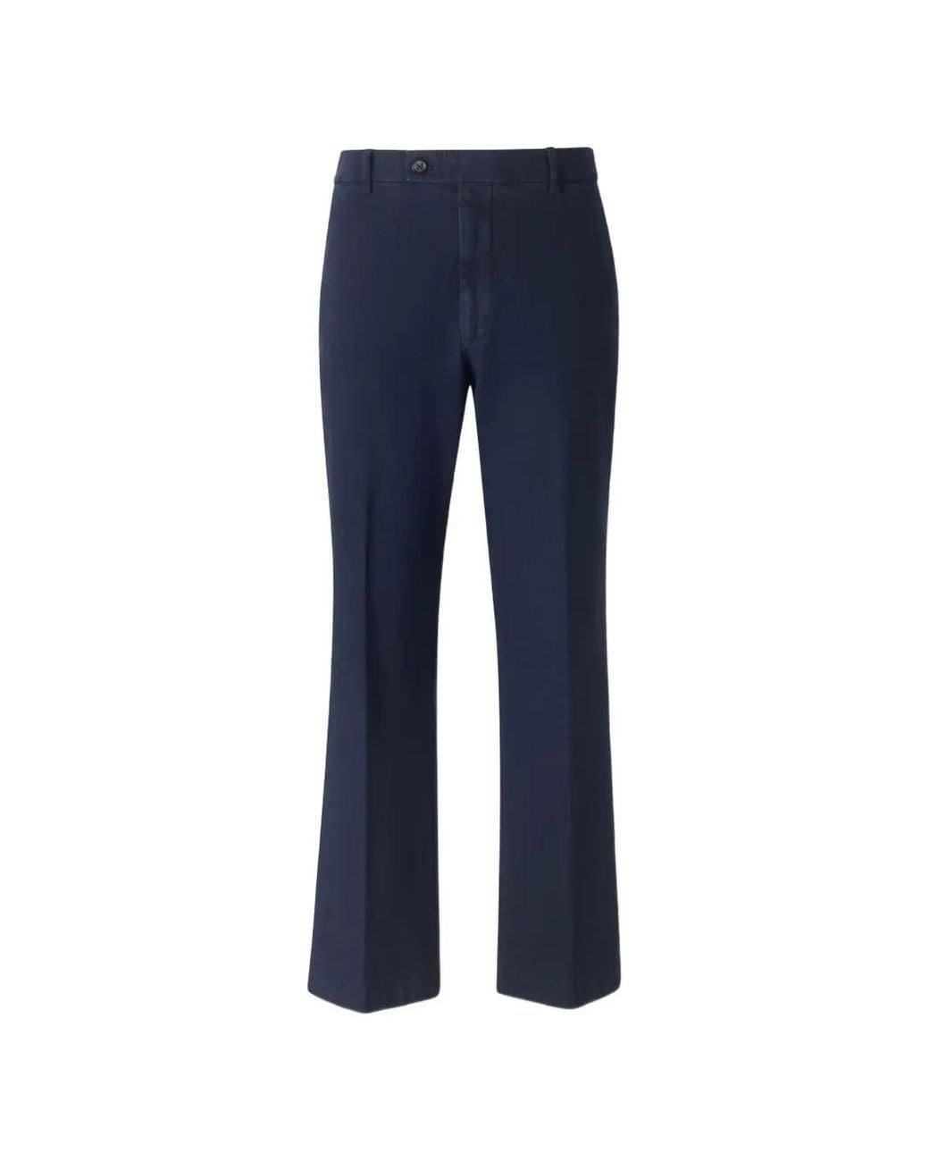 Berwich Blue Santa Lucano Straight-Leg Trousers for men