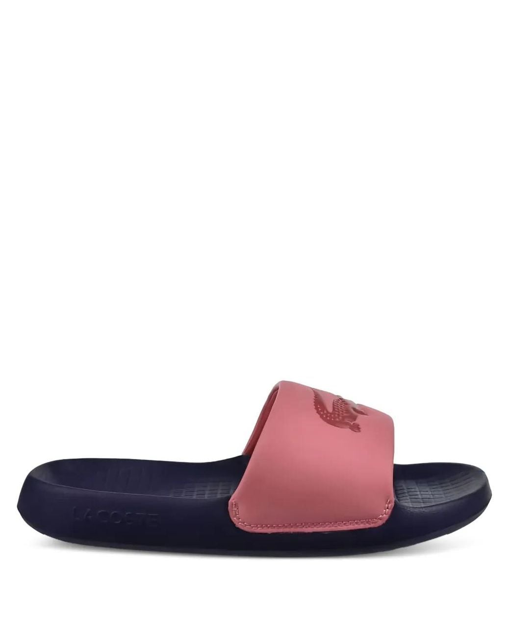 Lacoste Pink Serve 1.0 Slides for men