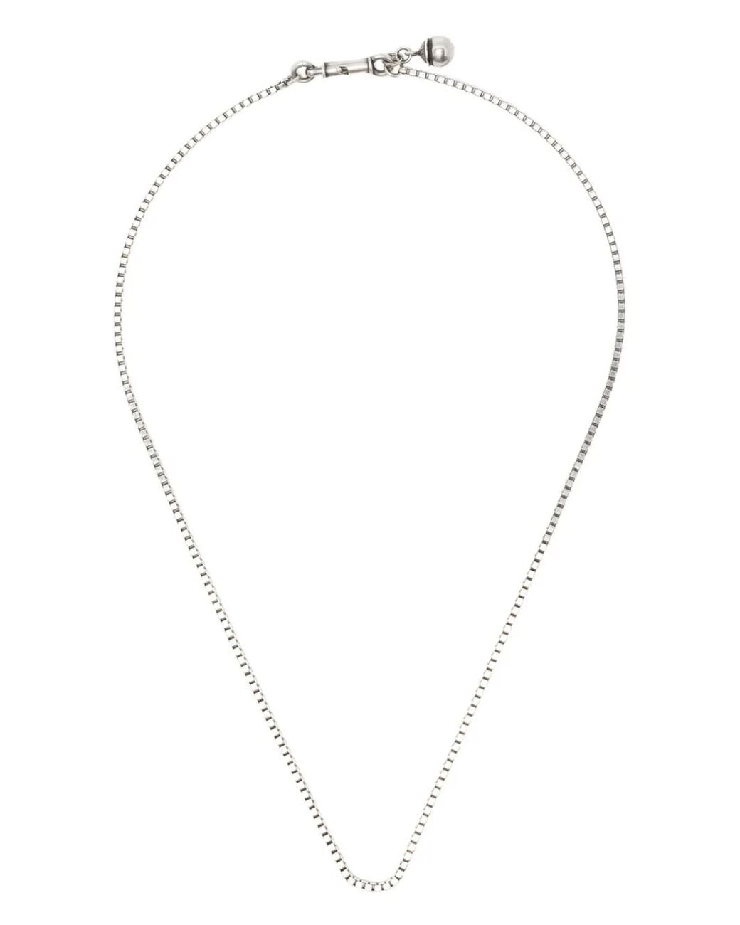 Werkstatt:münchen White Symbol Pearl Necklace