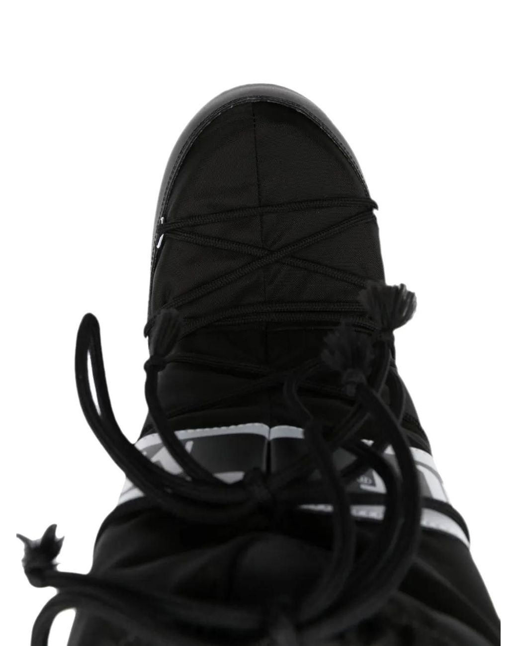 Moon Boot Black Icon Panelled Waterproof Boots for men