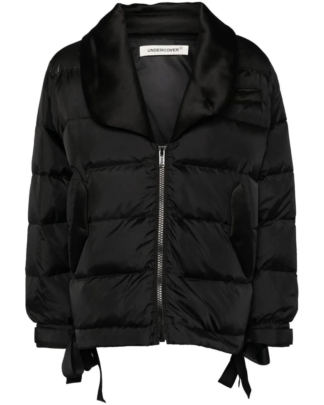 Undercover Donsjack Met Vlakken in het Black