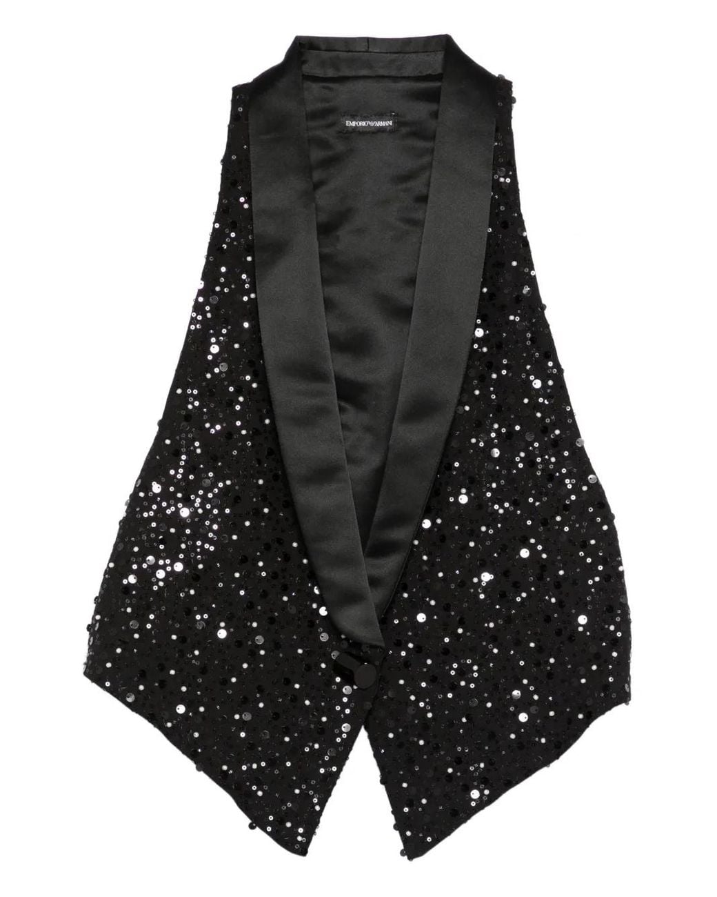 Emporio Armani Top Blacks And Greys