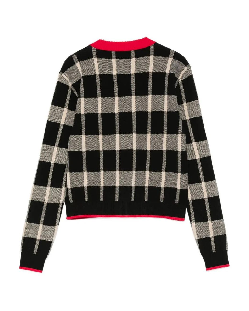 MSGM Black Cardigan Clothing