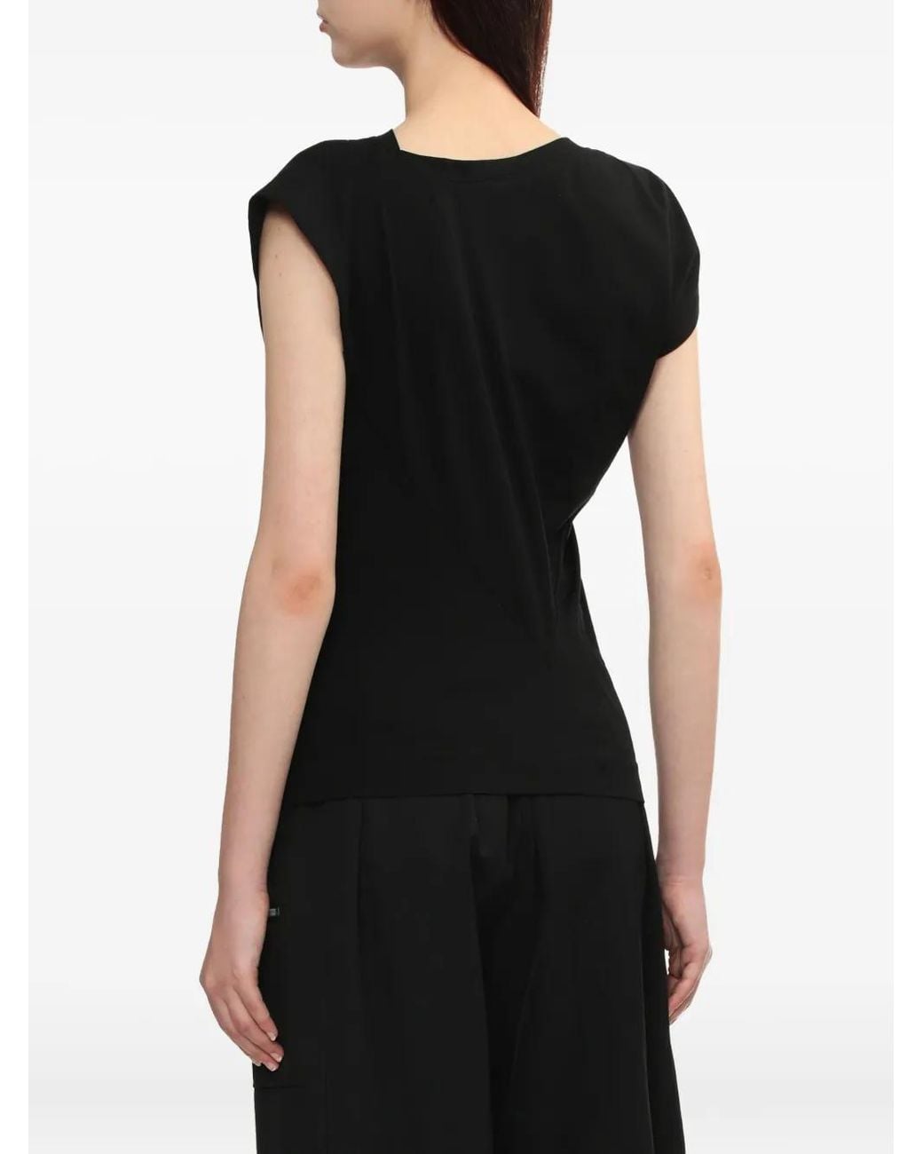 3.1 Phillip Lim Black Short-Sleeve T-Shirt