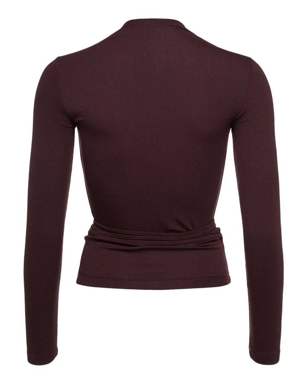 Eres Purple Charlotte Wrap Top