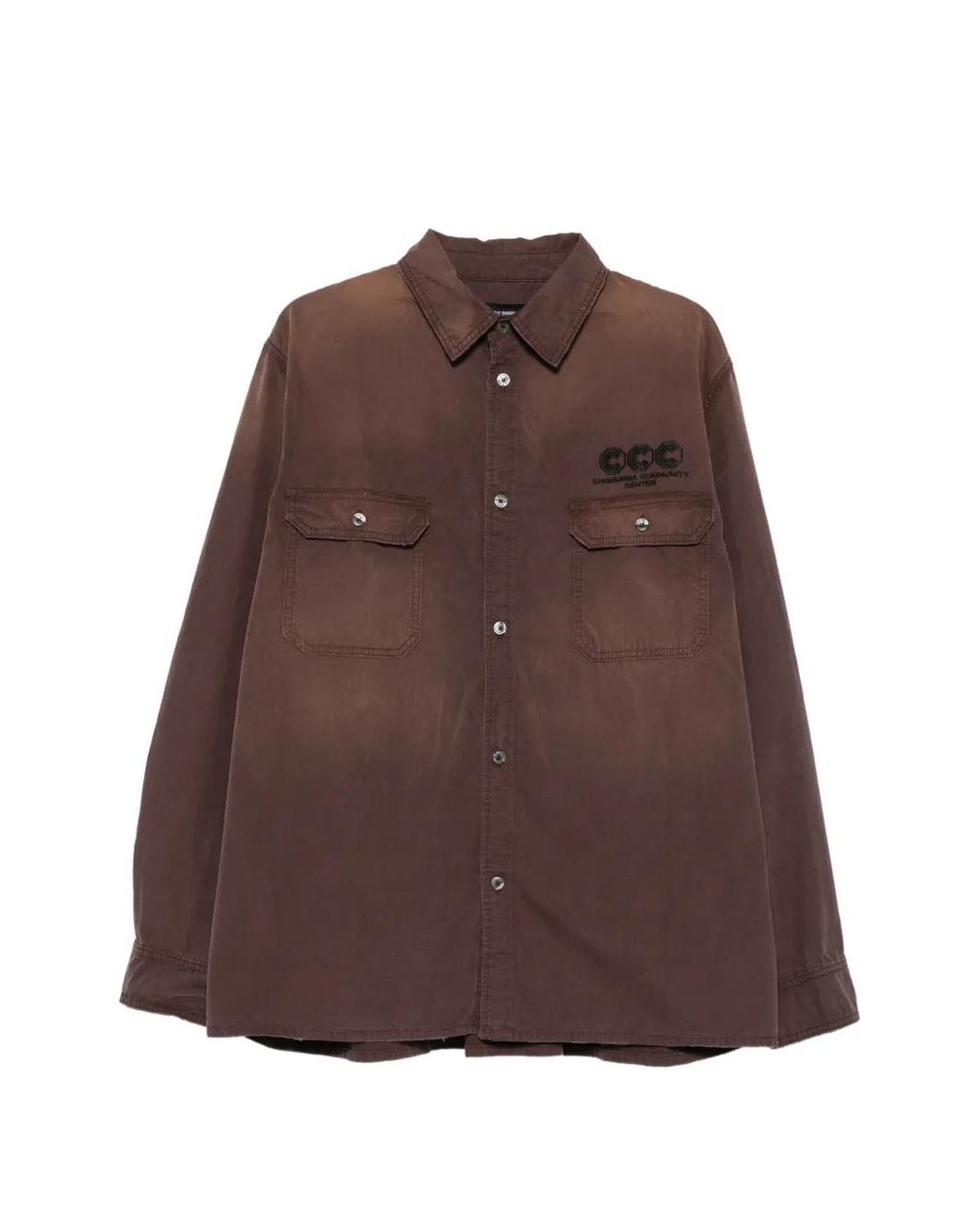 Willy Chavarria Brown Corcoran Overshirt for men