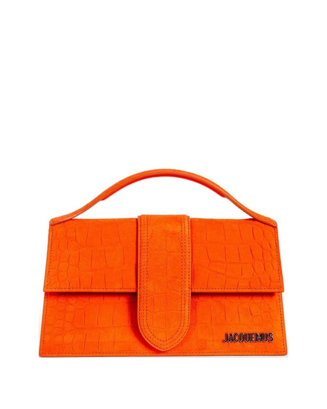 Jacquemus Orange The Large Bambino Bag