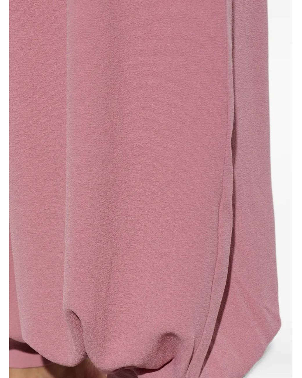 ROTATE BIRGER CHRISTENSEN Pink Balloon Pleated Pants