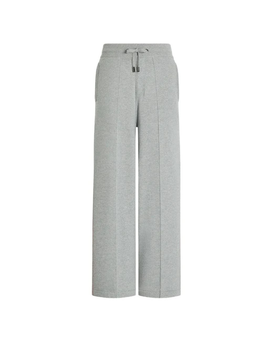 Dolce & Gabbana Gray Pantalon De Jogging À Lien De Resserrage for men