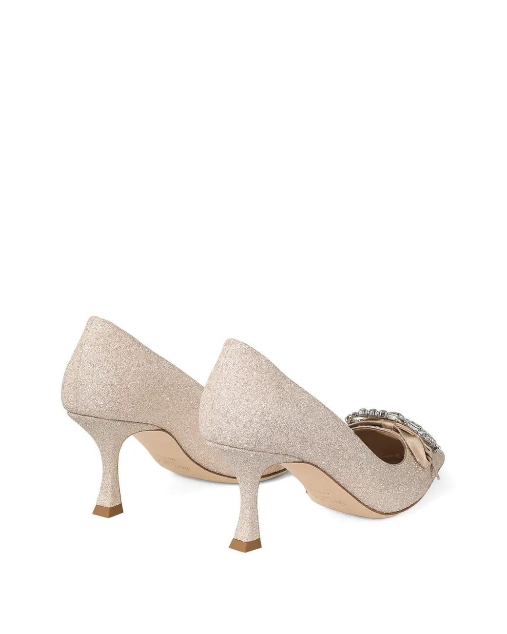 Jimmy Choo Natural Escarpins Auria À Détail De Nœud