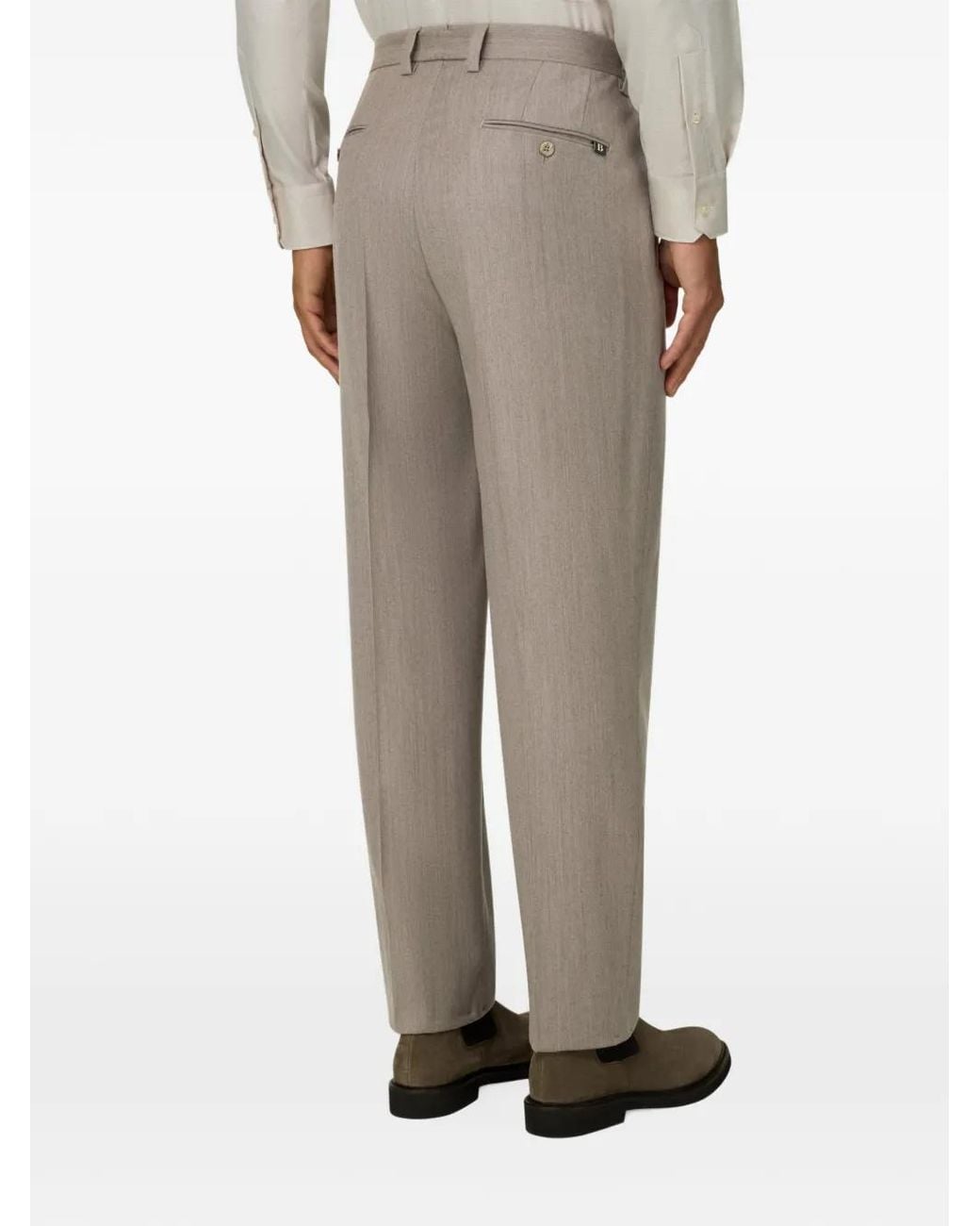 Boggi Gray Trousers for men