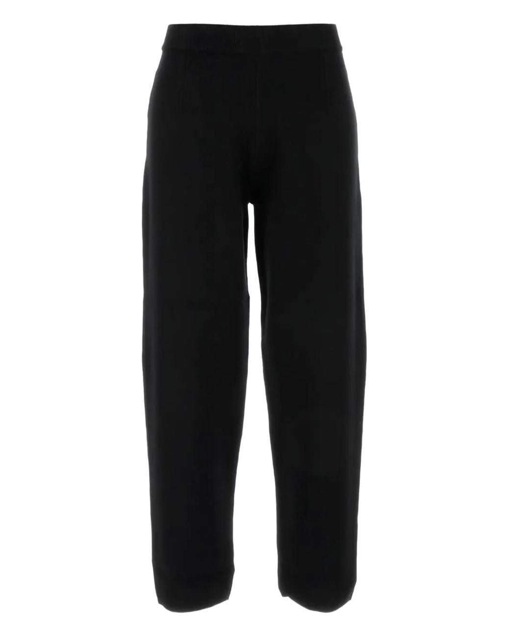 Max Mara Black Jersey Trousers