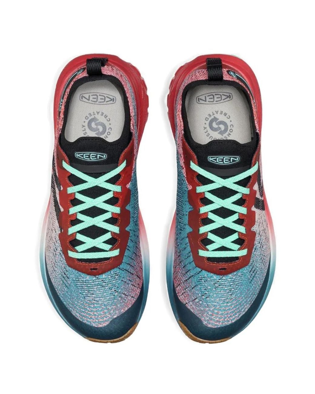 Keen Red Seek Trail Low-Top Sneakers for men