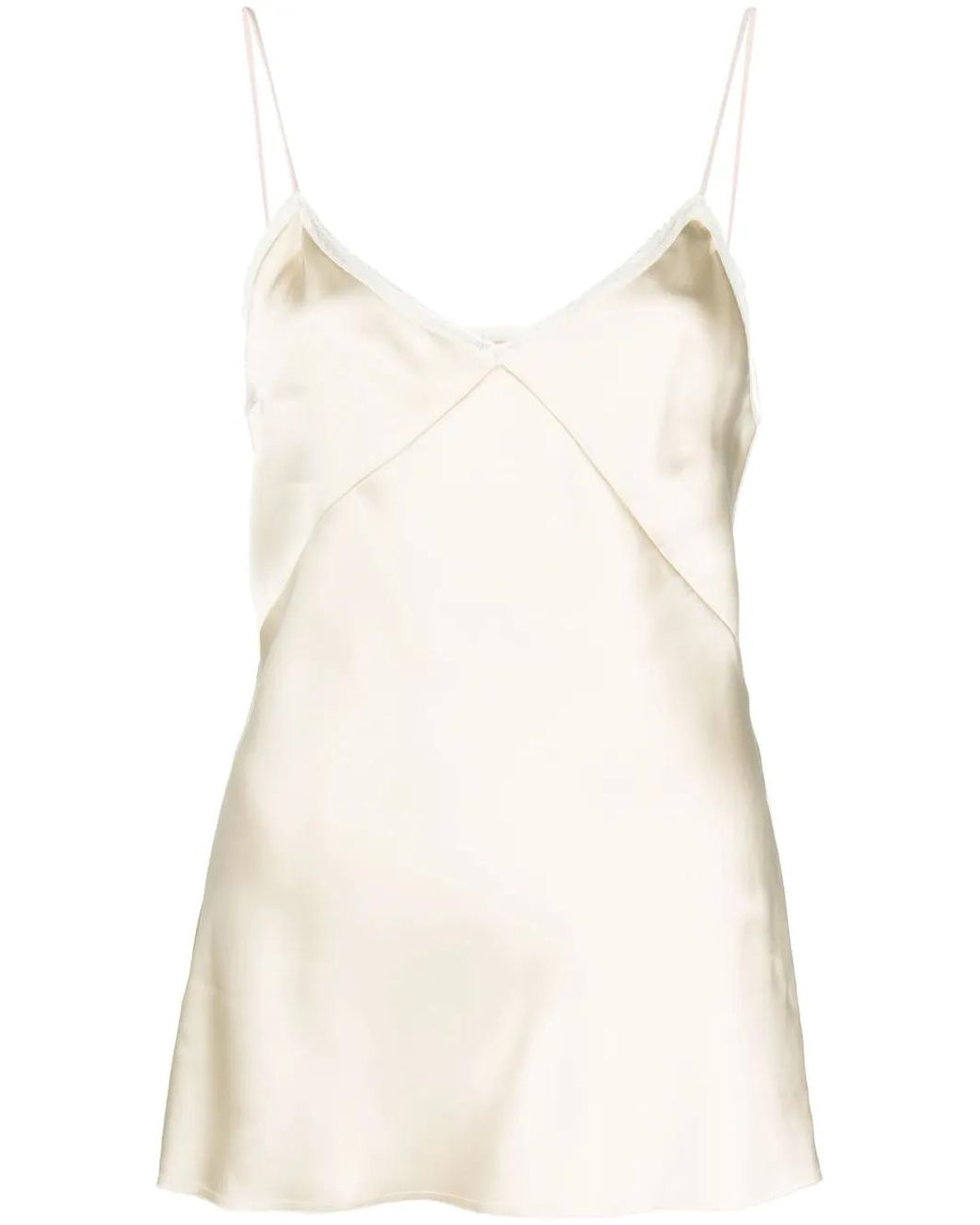 N°21 Natural Thin Straps Top