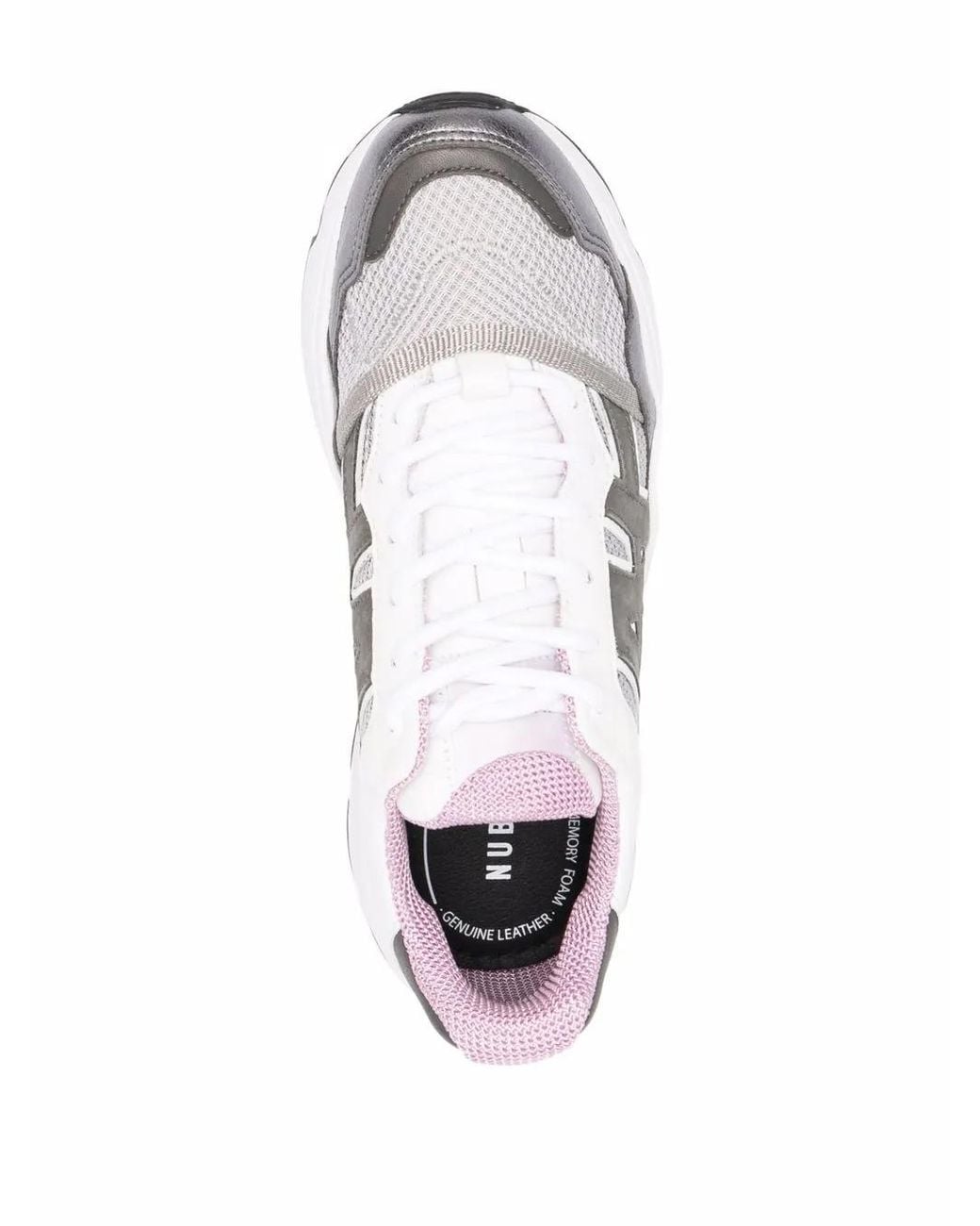 Nubikk White Ross Trek Chunky Sneakers