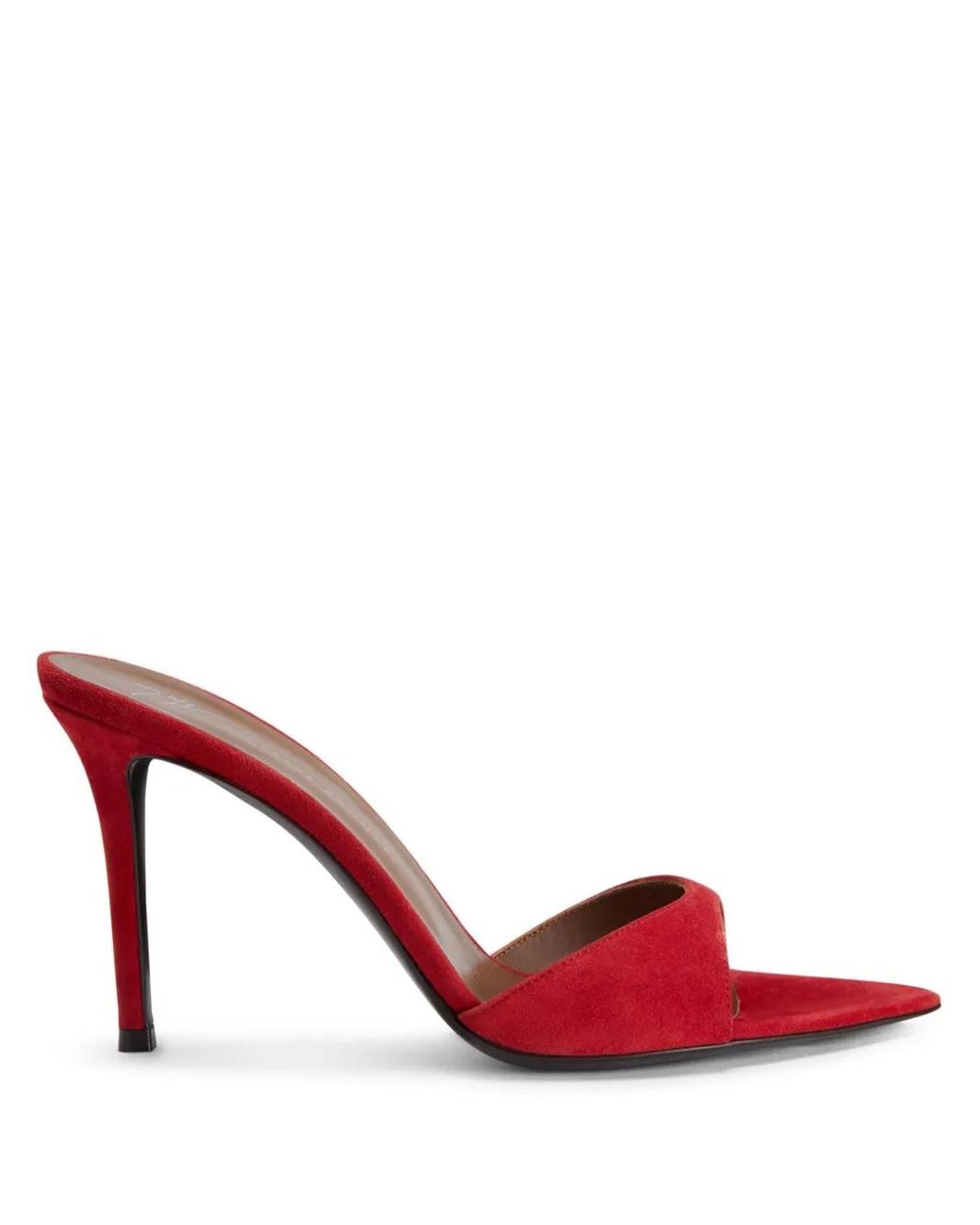 Giuseppe Zanotti Red 90Mm Intriigo Mules