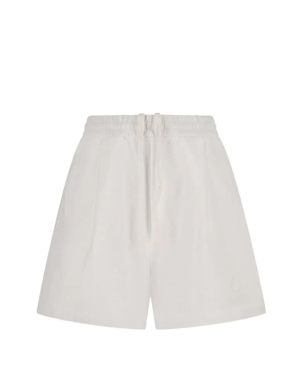 Destin White Jaz Cotton Mini Shorts