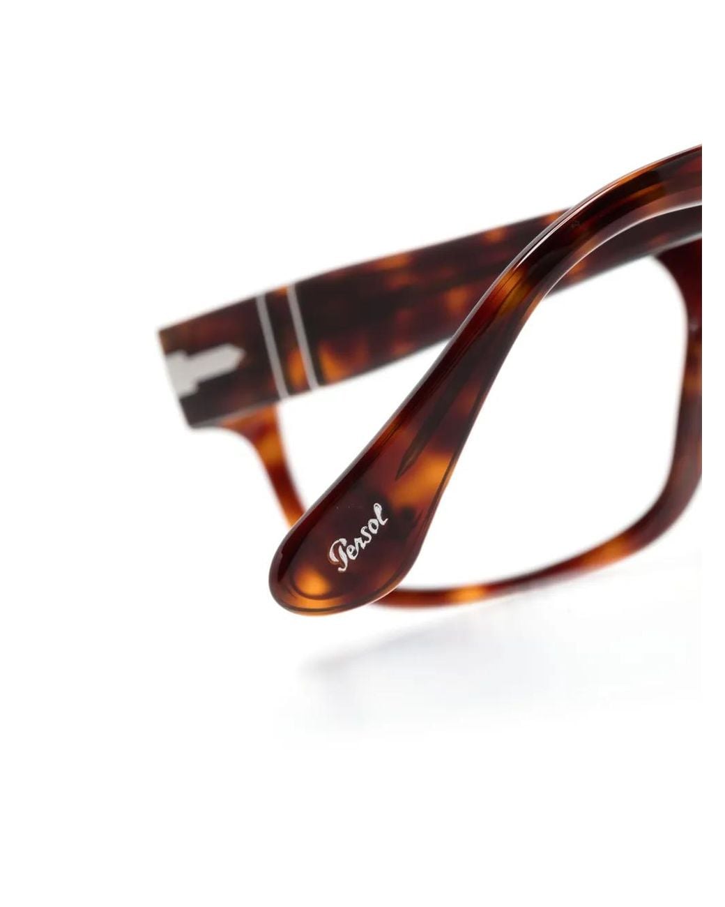 Persol Brown Po3334V Square-Frame Glasses for men