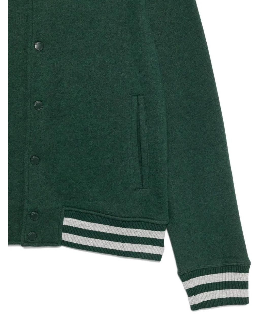 Superdry Green Striped Bomber Jacket for men