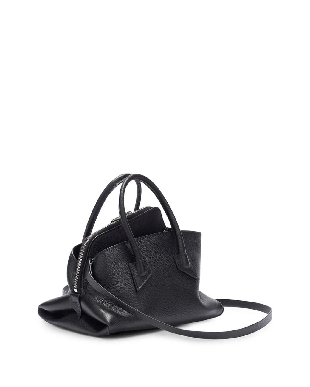 The Attico Black The Walk Mini