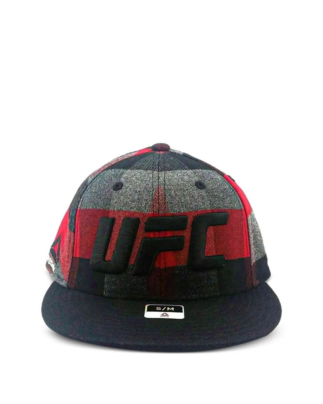 Reebok Red X Ufc Buffalo Plaid Flannel Cap for men
