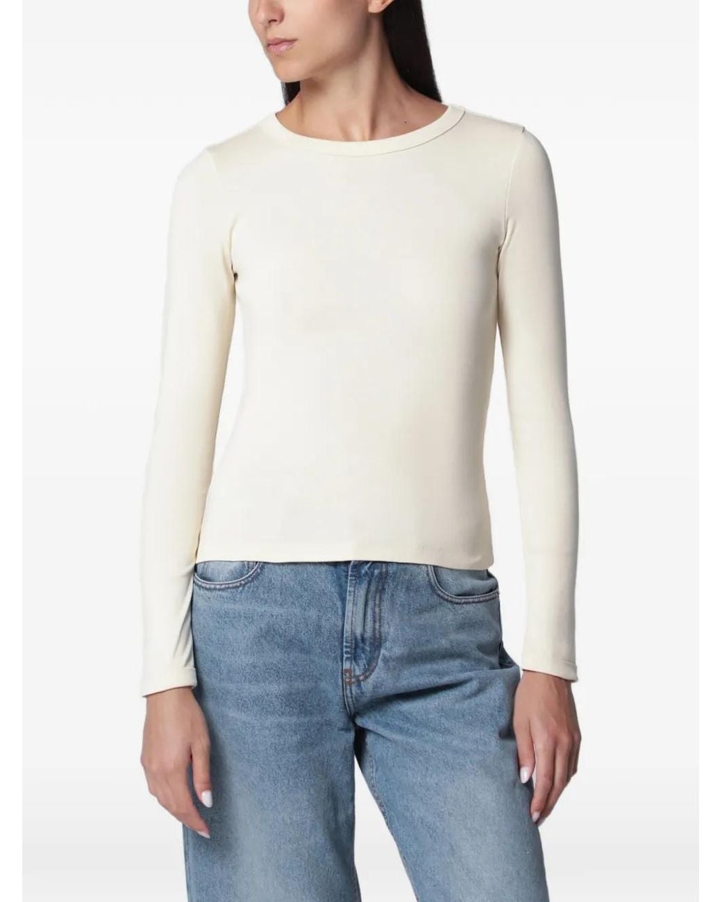Flore Flore White Max Long-Sleeve T-Shirt