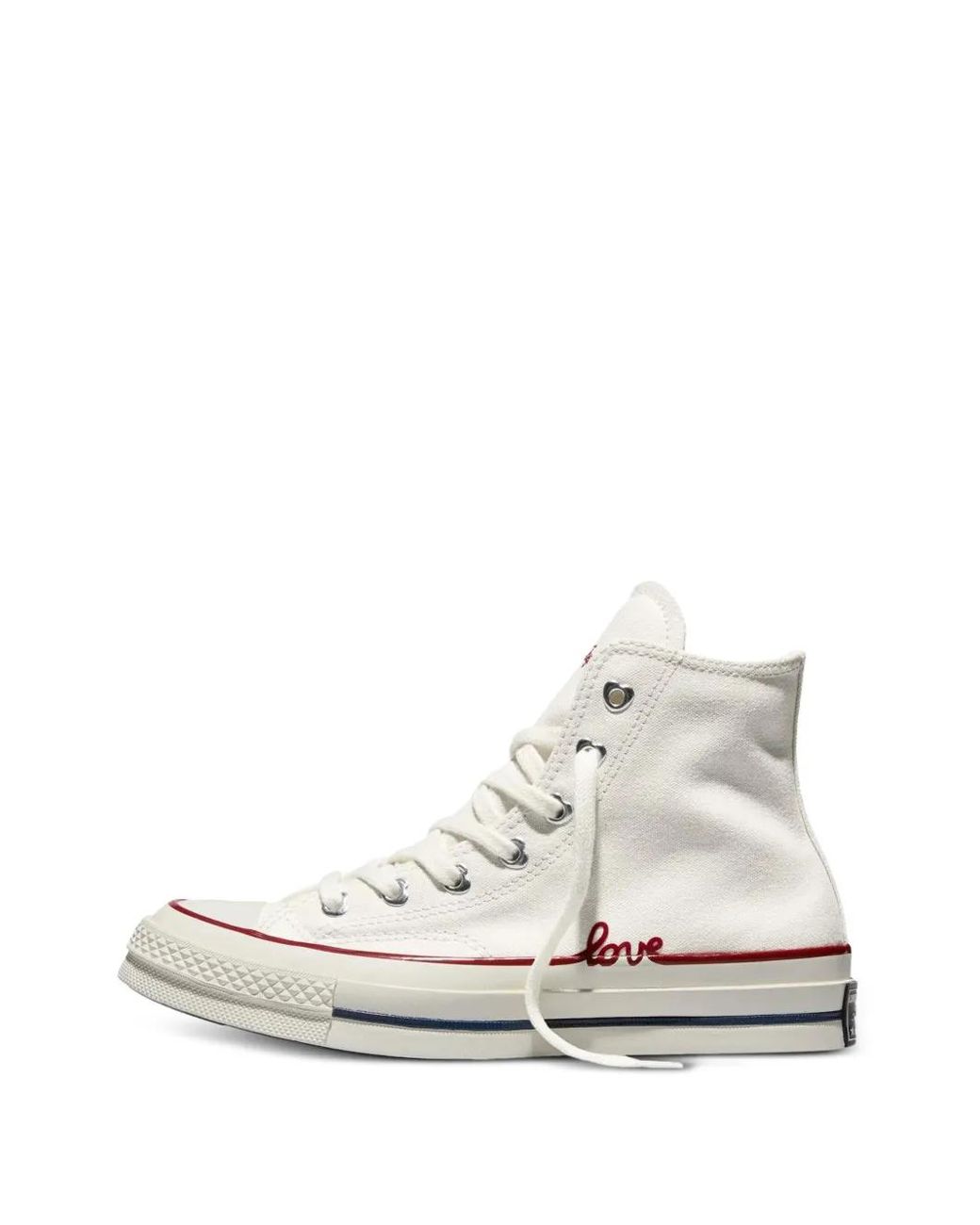 Converse White Chuck 70 High Heart Sneakers for men