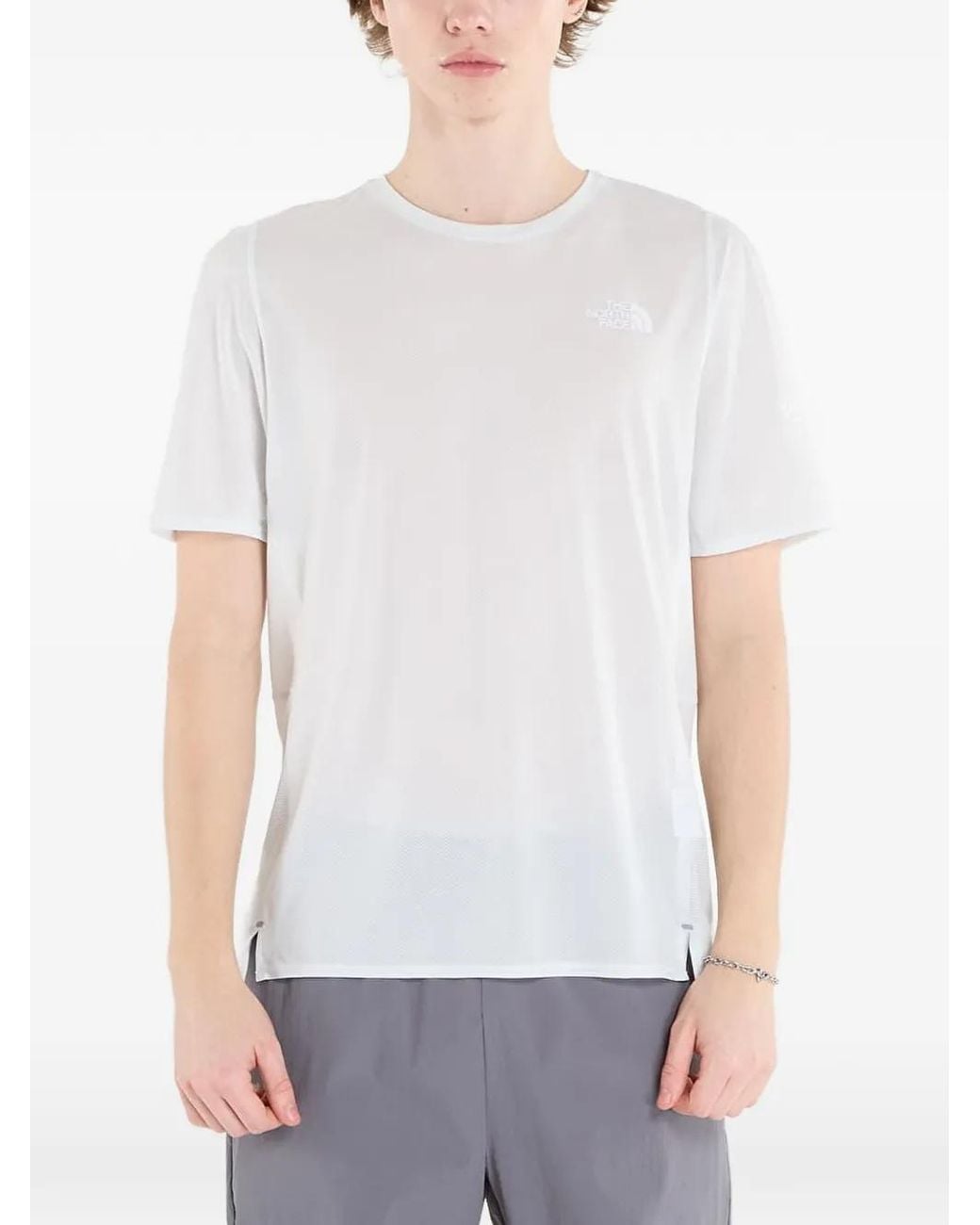 The North Face White Summit Series High Trail Short-Sleeve T-Shirt for men