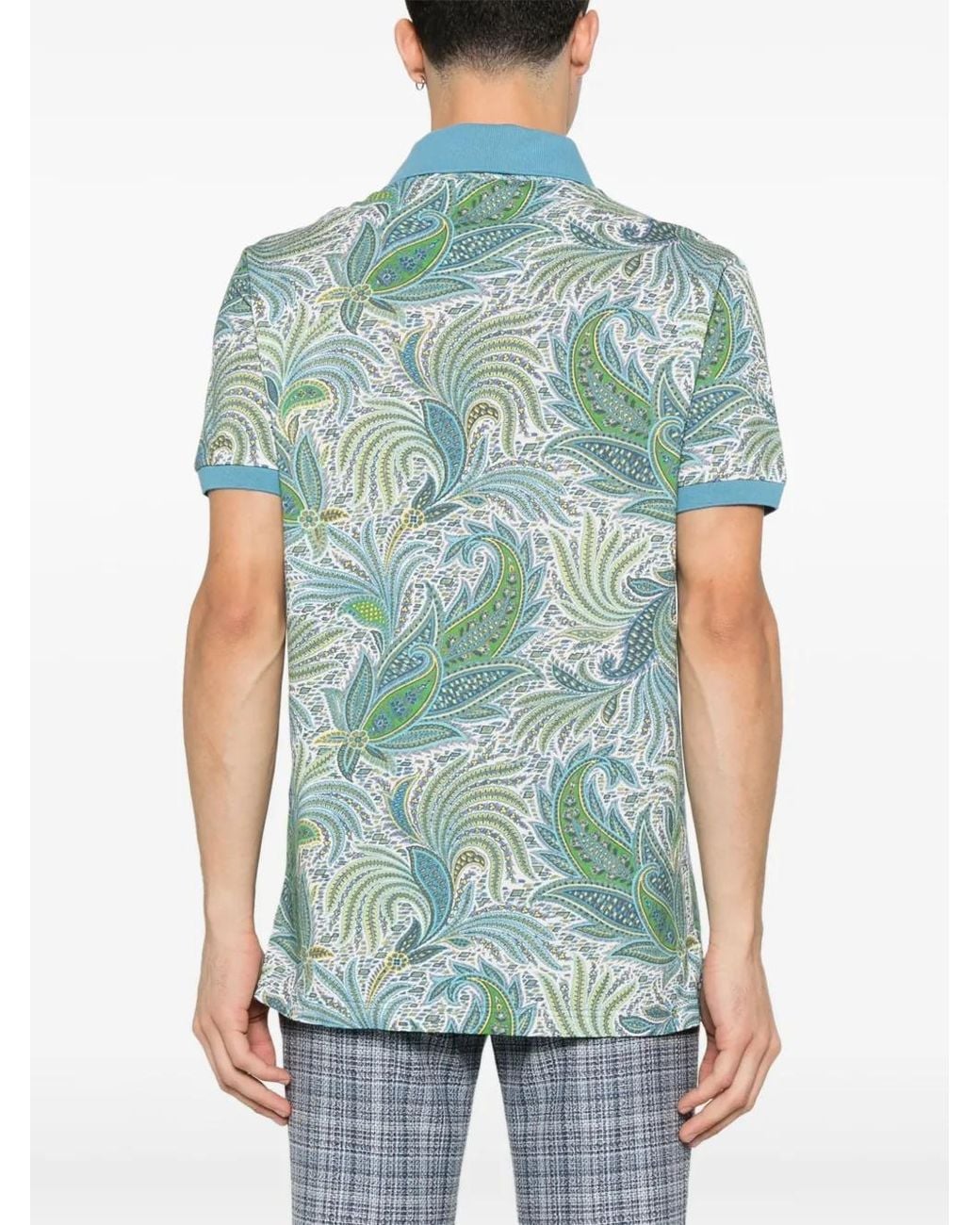 Etro Blue Rome Polo for men