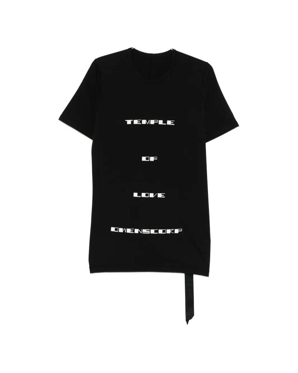 Rick Owens Black Level T T-Shirt for men