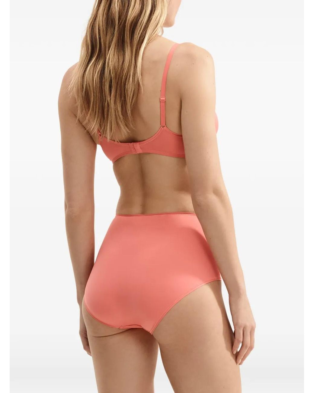 Eres Pink Lydia Soyeuse Wireless Triangle Bra