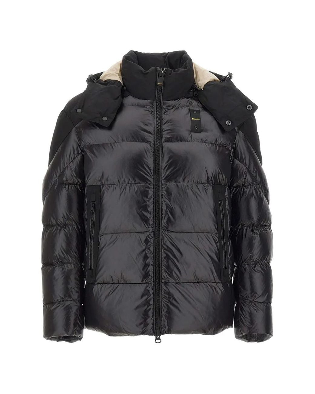 Blauer Black Kiernan Hooded Down Jacket for men