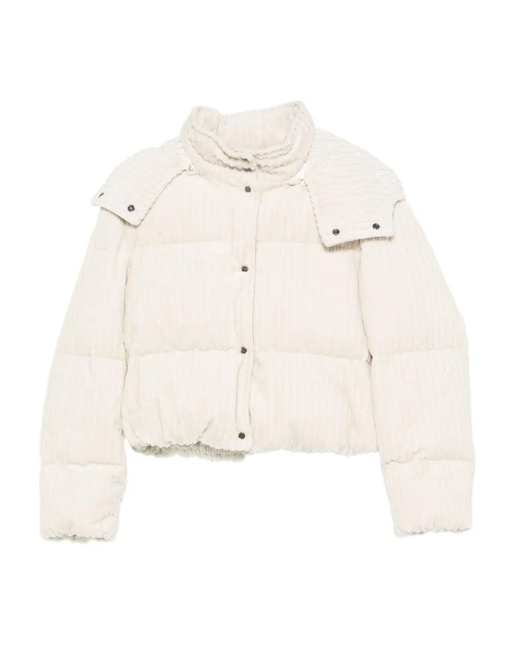 Antonelli Natural Corduroy Puffer Jacket