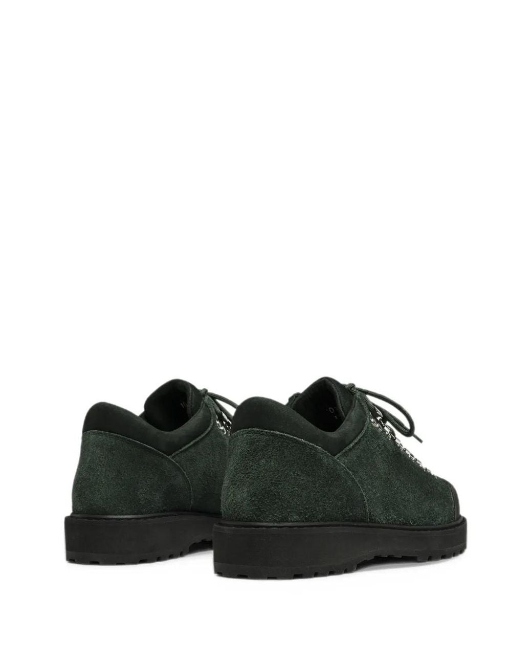 Diemme Black Suede D-Ring Boots for men
