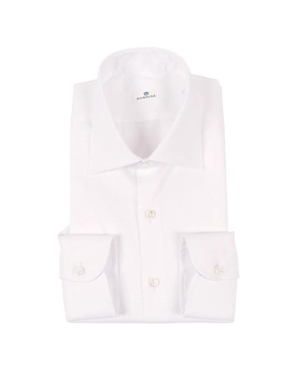 Sonrisa White Buttoned Shirt for men