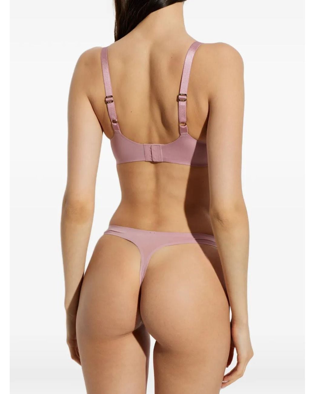 Heist Pink The Smooth Scoop-Neck Bralette