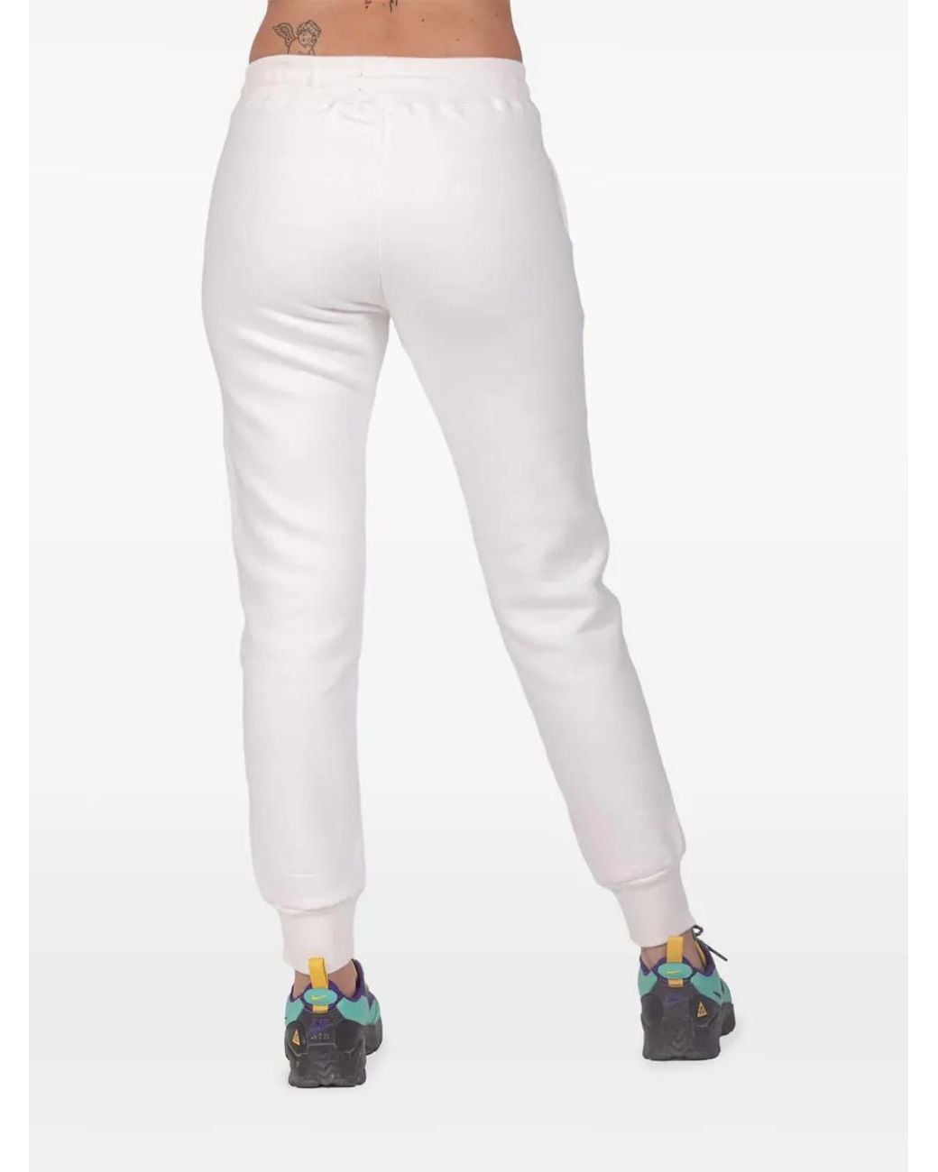 PODHIO White Authentic 360 Track Pants