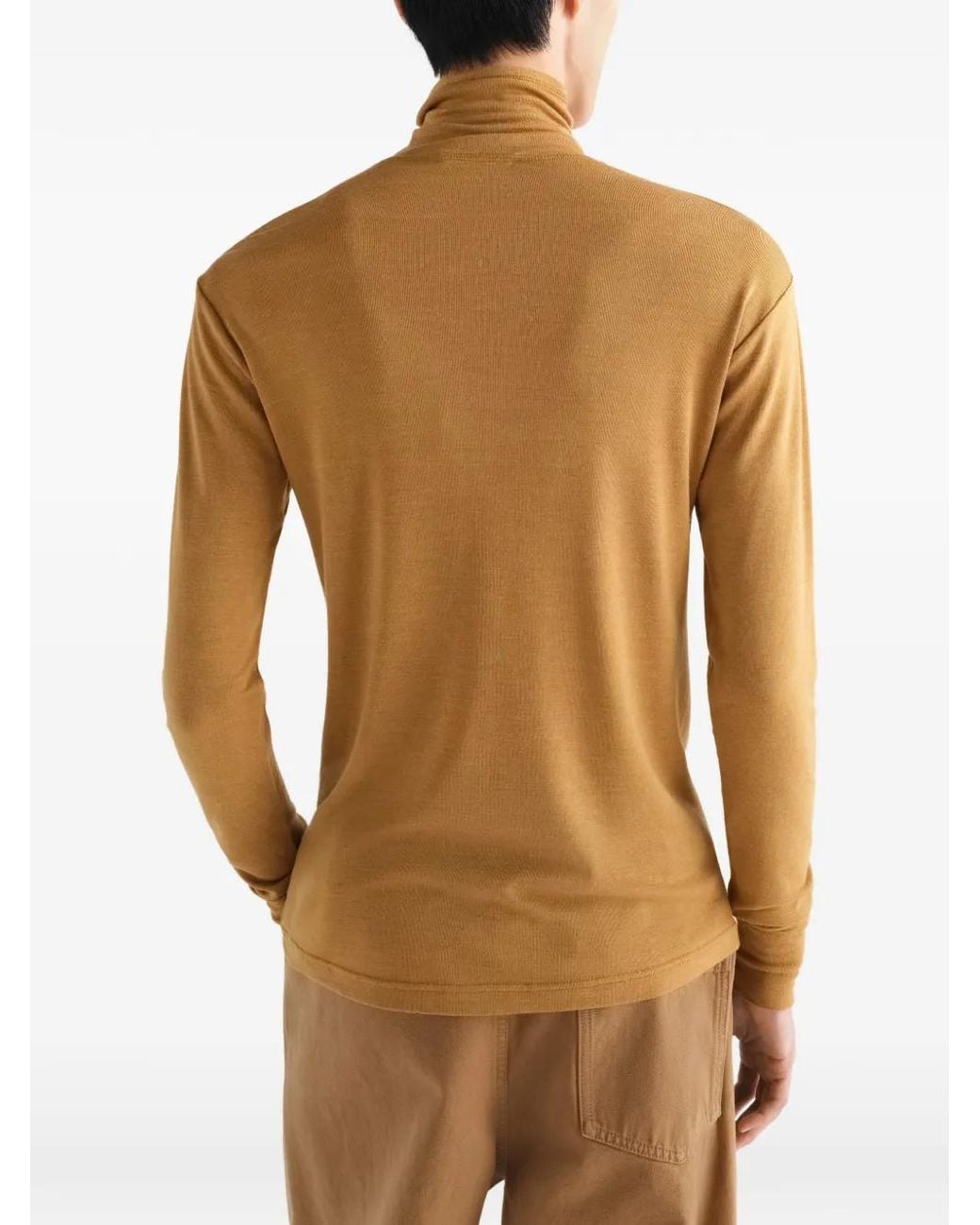 Lemaire Natural Turtleneck Top for men